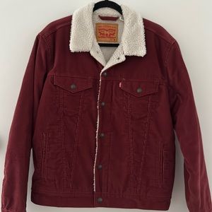 LEVIS CORDUROY SHERPA JACKET
